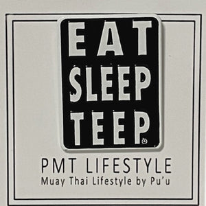 Eat Sleep Teep - Enamel Pins