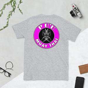 PMT Muay Thai T-Shirt [Pink Logo]