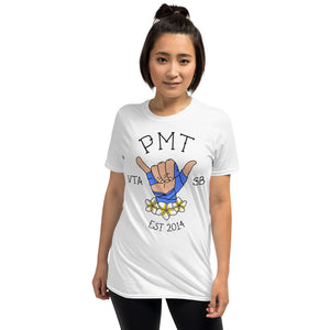 PMT Blue Shaka VTA x SB White T-Shirt