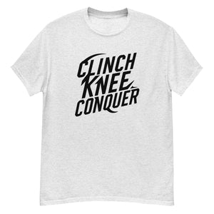 CLINCH KNEE CONQUER The Muay Thai Way Tee - Black