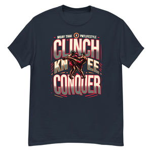 Muay Thai Warrior's Path Shirt: Clinch Knee Conquer