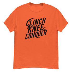 CLINCH KNEE CONQUER The Muay Thai Way Tee - Black